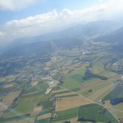 Flugwegposition um 13:58:49: Aufgenommen in der Nähe von Gemeinde Pettenbach, 4643, Österreich in 1578 Meter